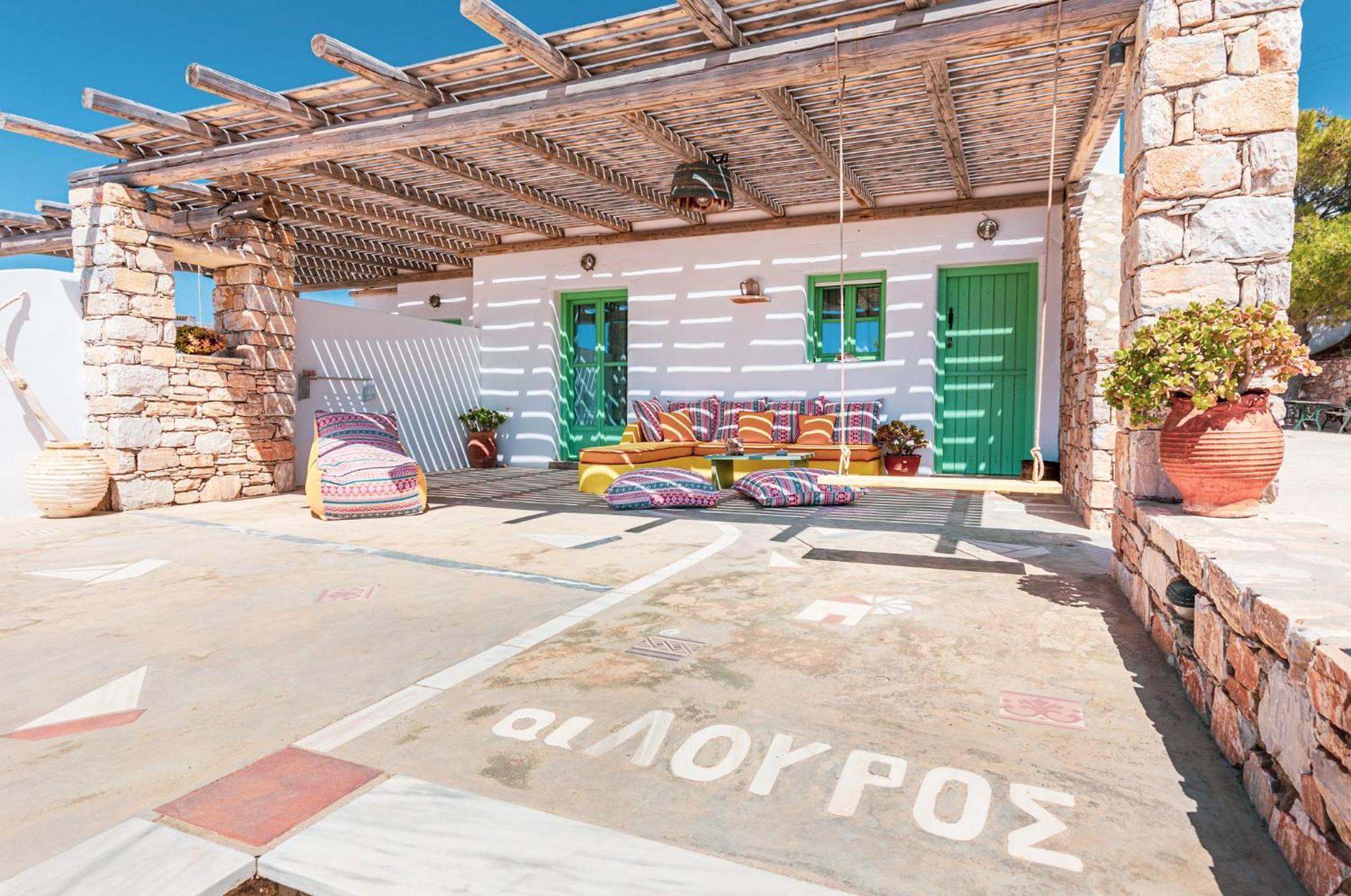 Ailouros Scenic Guest Houses Схинуса Экстерьер фото